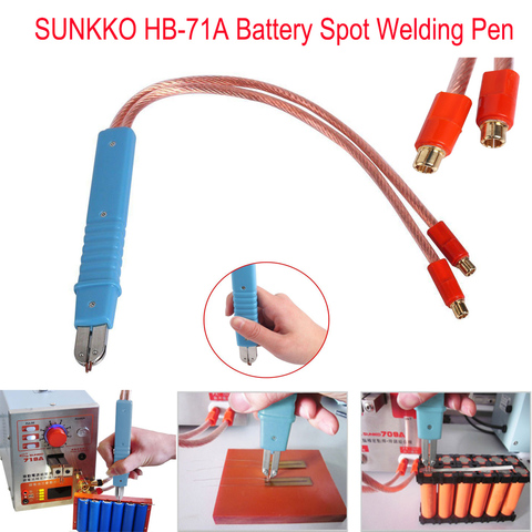 SUNKKO HB-71A Spot Welding Pen Remote Welder Large Size Battery Pack For 18650 Lithium Battery Production DIY Pulse Welding Pen ► Photo 1/6