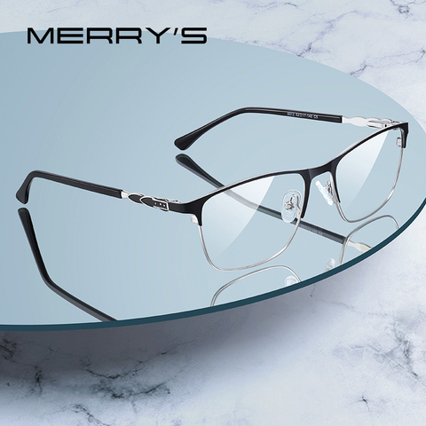 MERRYS DESIGN Women Square Glasses Frame Ladies Fashion Trending Eyewear Myopia Prescription Optical Eyeglasses S2112 ► Photo 1/6