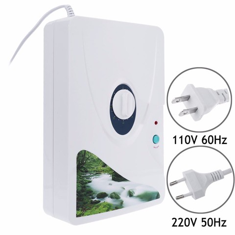 New Air Purifier Ozone Generator Ozonator Wheel Timer Air Purifiers Oil Vegetable Meat Fresh Purify Air Water ozone 600mg ► Photo 1/6