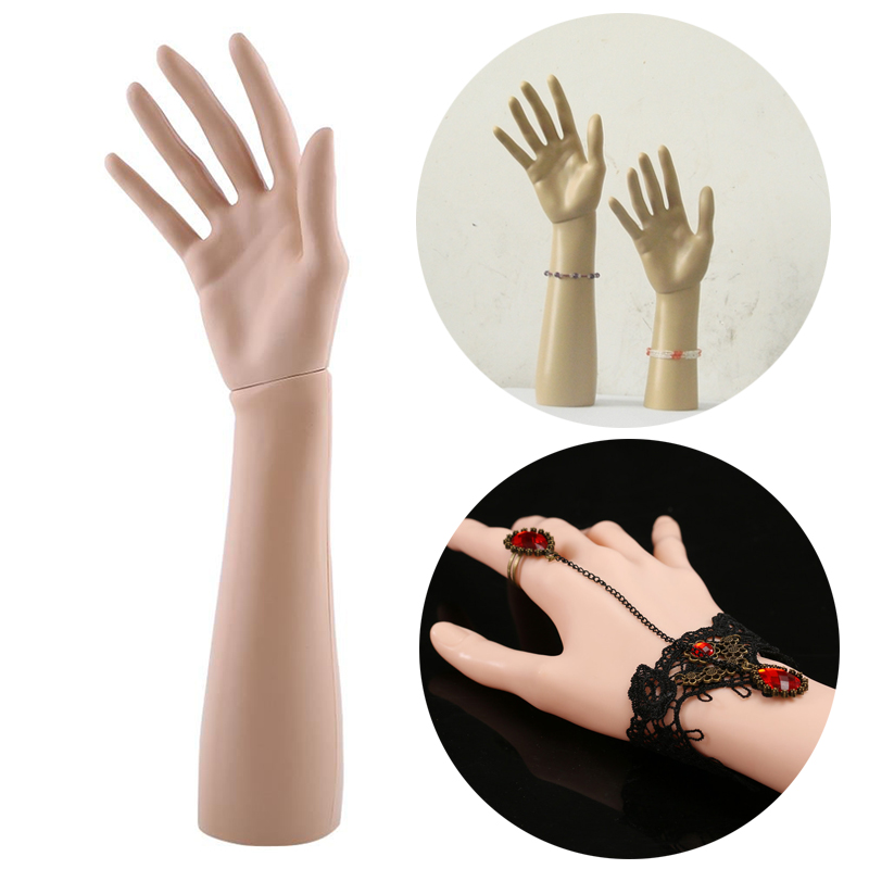 Nail Practice Hand Realistic Silicone Hand Model Female Mannequin Hands  Manicure Art Training Photograph Jewelry Display