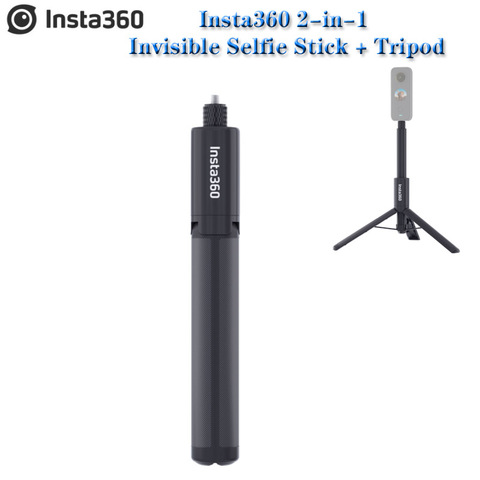 Insta360 2-in-1 Invisible Selfie Stick + Tripod For ONE X2 / ONE R / ONE X /Insta360 Selfie Stick + Tripod ► Photo 1/4