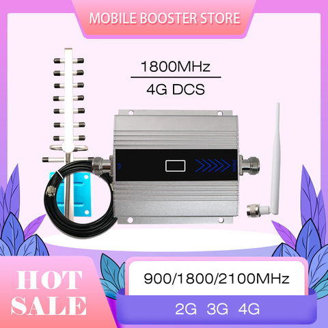 4g Signal Booster gsm 1800 4G Amplifier Cellular Signal Booster Band 3 4G Repeater Cellphone Cellular 1800 Cell Phone ► Photo 1/4
