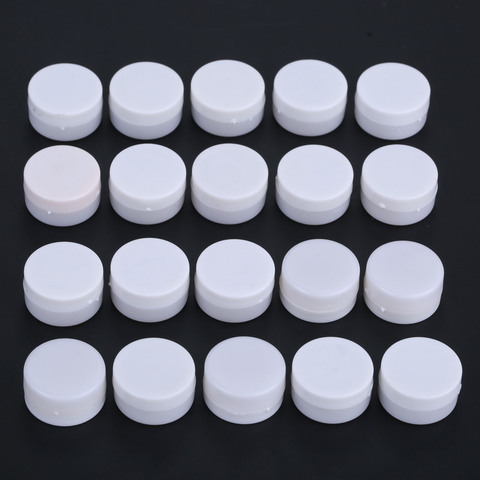 20Pcs 20mm/0.79inch Toy Rattle Box Repair Fix Toy Noise Maker Insert Pet Baby Bell White Plastic Squeaker Toy ► Photo 1/6