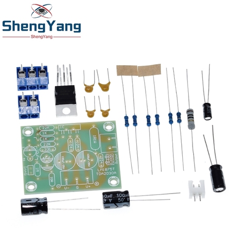 LM1875T mono boom level power 30W amplifier board speaker power amplifier PCB production DIY kit LM1875 ► Photo 1/6