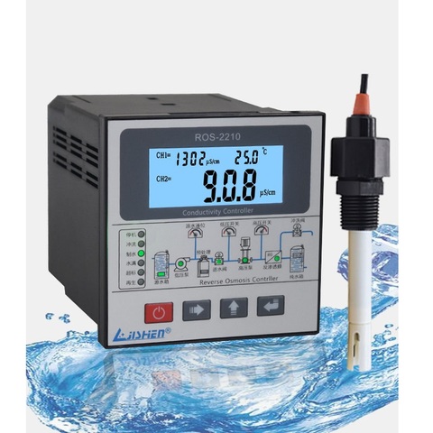 New RO controller / ROS-2210 reverse osmosis controller replaces ROC-2313 CCT-7320 conductivity ► Photo 1/3