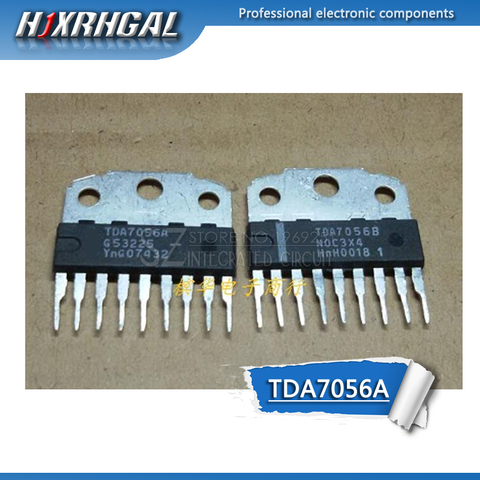 1PCS TDA7056A SIP-9 TDA7056 SIP9 TDA7056B audio power amplifier integrated block HJXRHGAL ► Photo 1/1