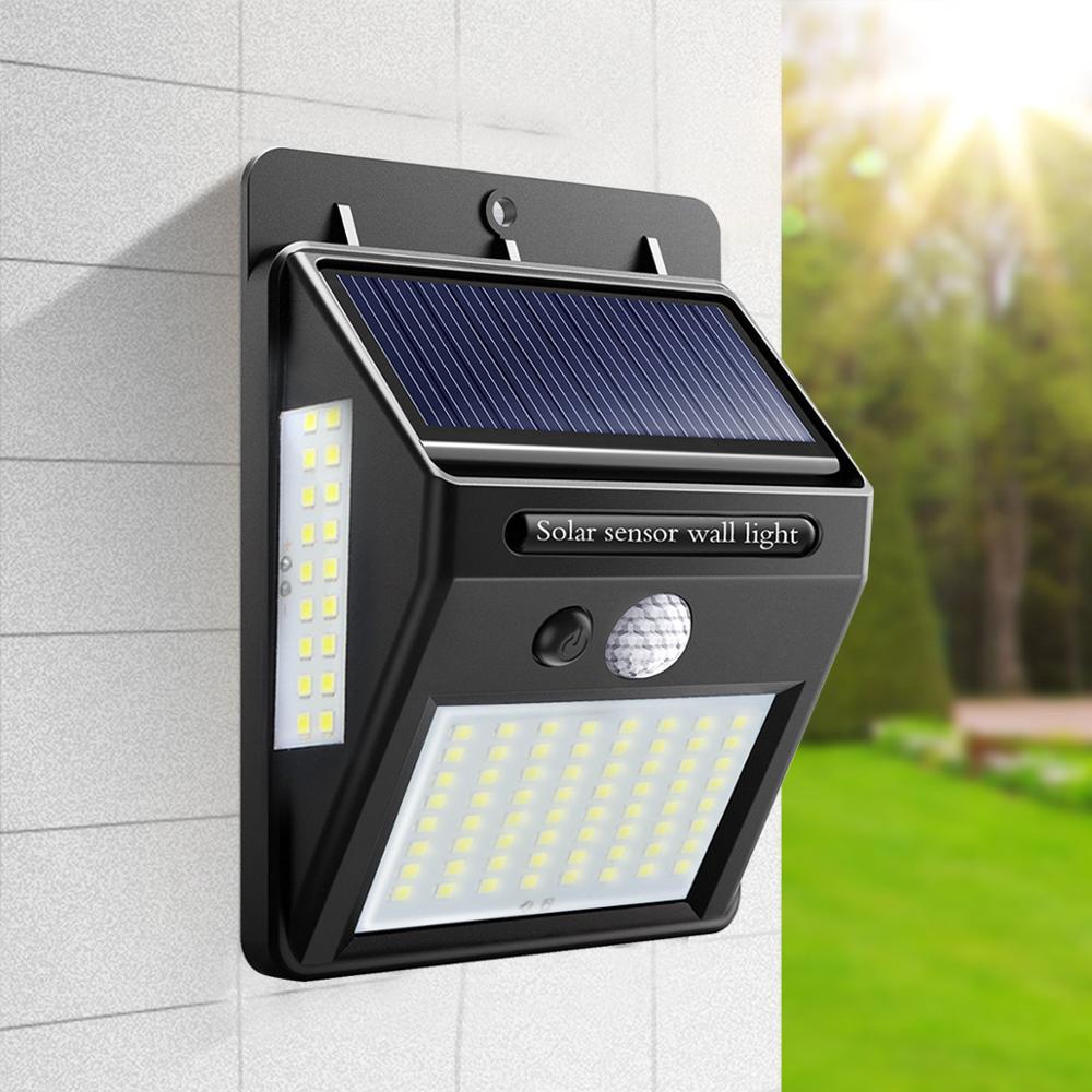 Waterproof Outdoor Wall LED Solar Night light PIR Motion Sensor Auto Solar lamp Porch Path Street Fence Garden lighting - Price history & Review | AliExpress Seller - MALITAI Official Store |