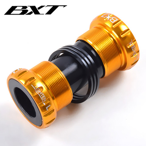 2022 BXT new Bicycle Bottom Bracket 68/73mm MTB Road Bike Axis BB Cycling Aluminum Alloy Waterproof BSA Crank Set Axis Parts ► Photo 1/6