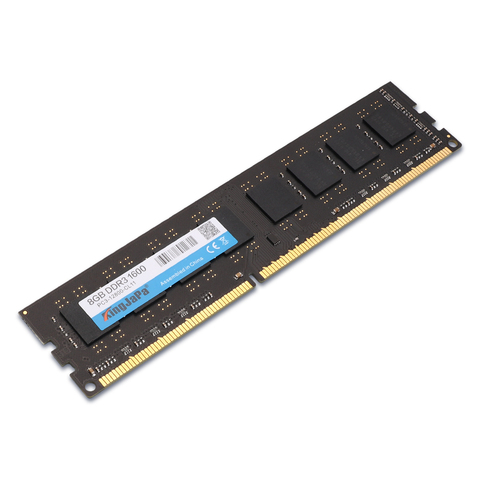 KingJaPa DDR3 1600/PC3 12800 2GB 4GB 8GB Desktop RAM Memory compatible with DDR 3 1600 1333 1066MHz PC3-12800 Lifetime Warranty ► Photo 1/6