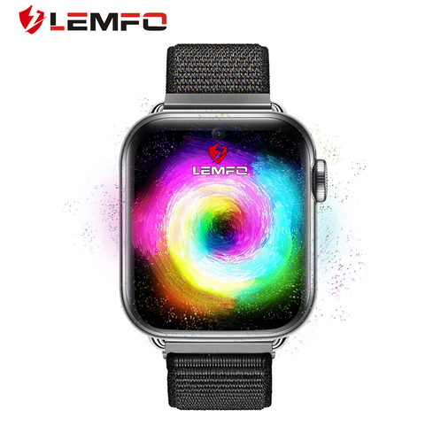 LEMFO LEM10 4G Smart Watch Men Phone Android 7.1 3GB+32GB Support GPS / WiFi / SIM card / Heart Rate Monitor Camera Smartwatch ► Photo 1/5