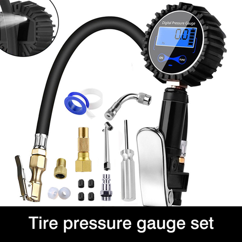 200 PSI Digital Tyre Inflating Gun With Pressure Gauge For Car Truck Auto Tire Inflator Air Tools LCD Back Light Tire Gauge ► Photo 1/6