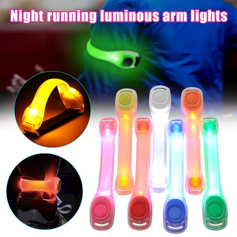 LED Light Up Armband Adjustable Wearable Running Arm Belt Glow The Dark for Running Walking Cycling Concert Outdoor Light Tools ► Photo 1/6