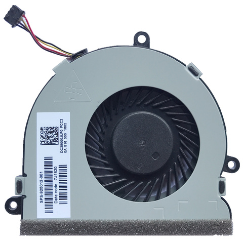 Computer Cooler Fans Laptops Replacement Accessories For HP TPN-C125 TPN-C130 TPN-c126 15-AC 15-AY 15-BA Notebook Cooling Fans ► Photo 1/6