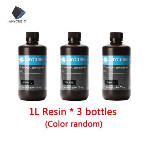 Buy 5 Pay 3】Anycubic 1kg 405nm UV Sensitive Resin for SLA/LCD 3D Printer