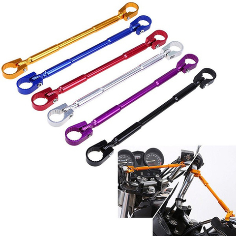 Hot Motorcycle Bike Handlebar Cross Bar Steering Wheel Strength Lever for most 7/8