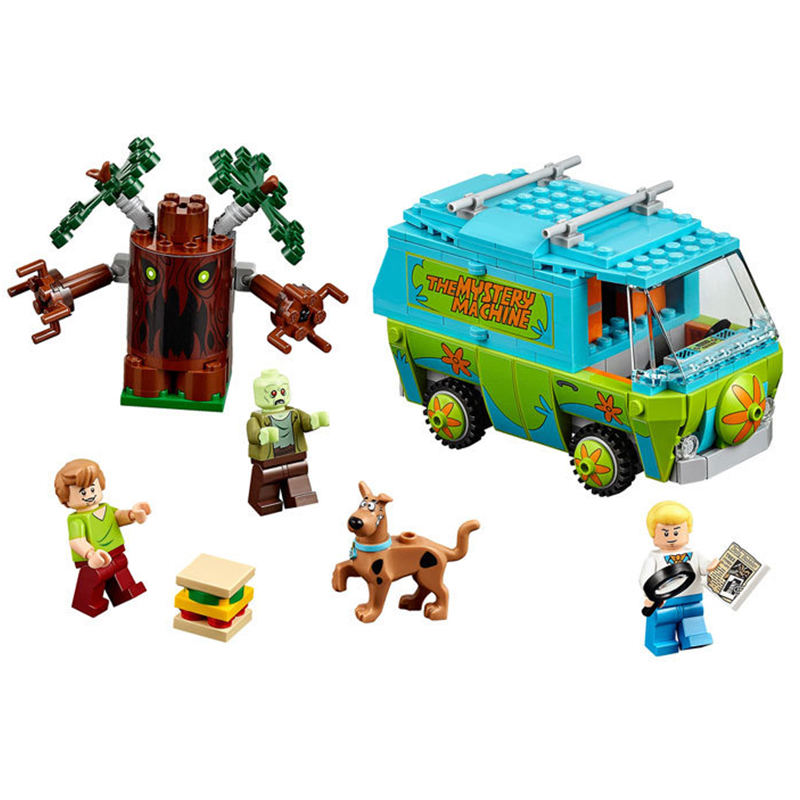Scooby Doo the Mystery Machine Building Blocks 75902 Figures Brick Kids Toys 