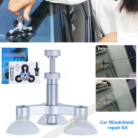 Car Styling Windshield Repair Kit Car Window Glass Scratch Crack Restore Repair Tool Car Window Screen Polishing Fixed bracket ► Photo 1/6