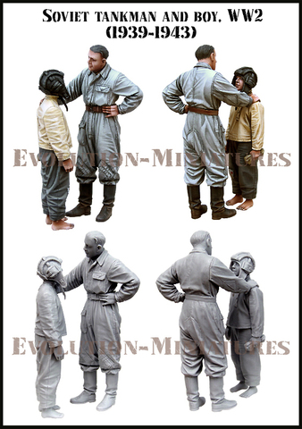 [tusk model]1/35 Scale Unassembled Resin figures resin model Kits E186 ► Photo 1/1