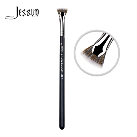 Jessup Makeup Brushes 1pcs Eyebrow Brush Eyeshadow Lip Brow Sculpt Makeup Tools for Cosmetics Powder Liquid Concealer Cream ► Photo 1/6