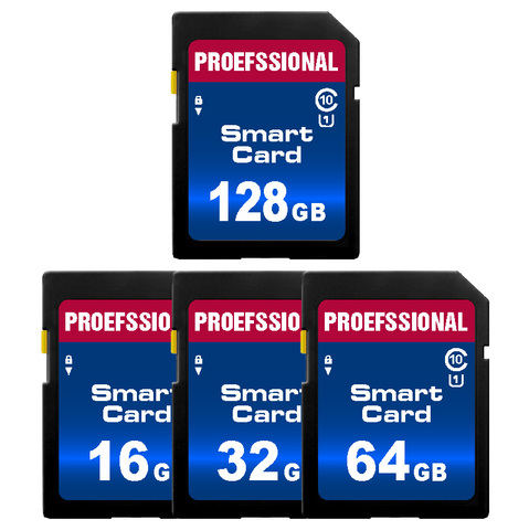 SD Card 8GB 16GB 32GB SDHC Memory card high speed class10 Flash Card 64GB 128GB mini sdcard for Digital camera ► Photo 1/6