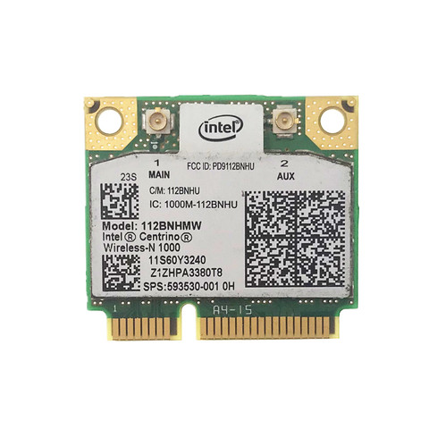 Intel Wireless-N 1000 112BNHMW wifi card 300Mbps FRU 660Y3203 60Y3240 60Y3241  For Lenovo Thinkpad T410 T510 Y460 B460 Z460 G460 ► Photo 1/4