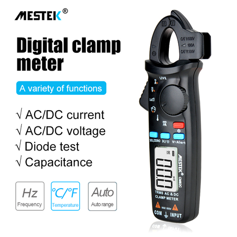 High Precision Digital Clamp Meter MESTEK CM80/81/82 DC AC Current Voltage Ohm Temperature Capacitance Tester Ammeter Multimeter ► Photo 1/6