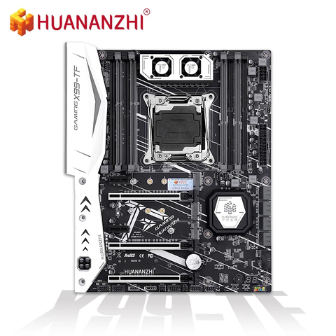 HUANANZHI X99 motherboard X99 TF with dual M.2 NVME slot support both DDR3 and DDR4 LGA2011-3 ► Photo 1/5