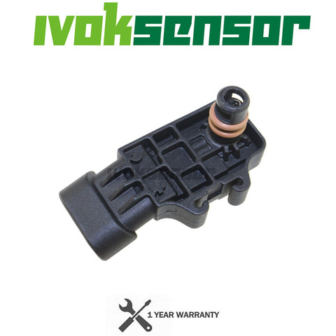 12232201 93333350 MAP Sensor For Mistubishi ALFA ROMEO FIAT GM NISSAN OPEL RENAULT SMART DELPHI CHERY Great wall CHEVROLET ► Photo 1/5