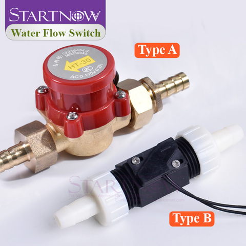 Startnow 6/8/10mm Nozzle Water Flow Sensor Switch Meter G1/2