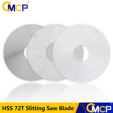 CMCP HSS 72Teeth Slitting Saw Blade 80x22mm 0.5/0.6/0.8/1.5/2.5mm Thickness Circular Saw Blade Wood/Metal Cutting Disc ► Photo 1/6