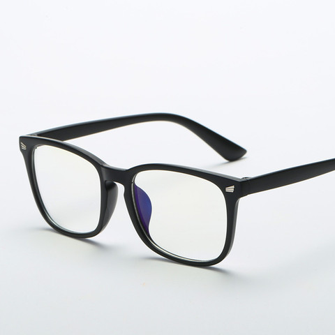 2022 Fashion unisex Square glasses plain glasses full frame glasses for men and women radiation protection Optical glasses ► Photo 1/5