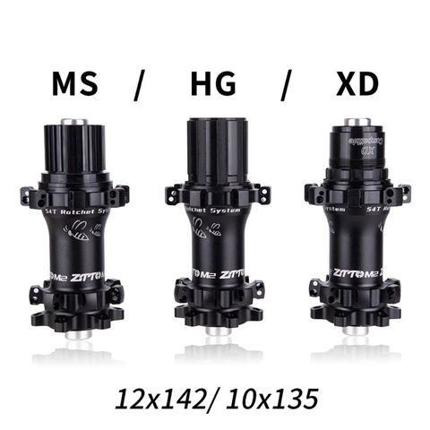 M2 MTB Straightpull Hub Ultralight 28 Hole 54T Ratchet HG XD Micro spline XXUF ► Photo 1/6