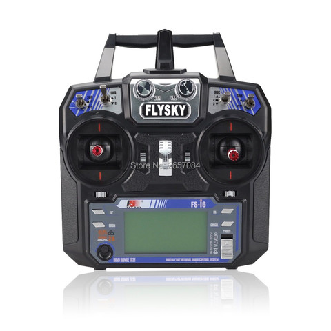 Newest Flysky FS-i6 FS I6 2.4G 6ch RC Transmitter Controller FS-iA6  Receiver For RC Helicopter Plane Quadcopter Glider ► Photo 1/4