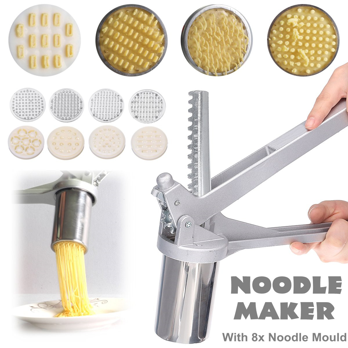 Aluminum Alloy Noodle Press Machine  Aluminum Alloy Cooking Tool - Pasta  Maker - Aliexpress