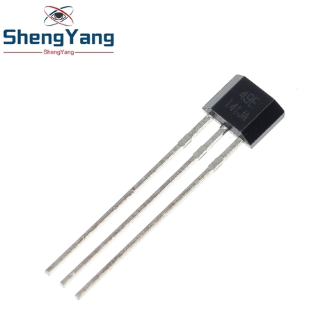 10pcs 49E Hall element OH49E SS49E Hall sensor Hall Effect Sensor new ► Photo 1/6