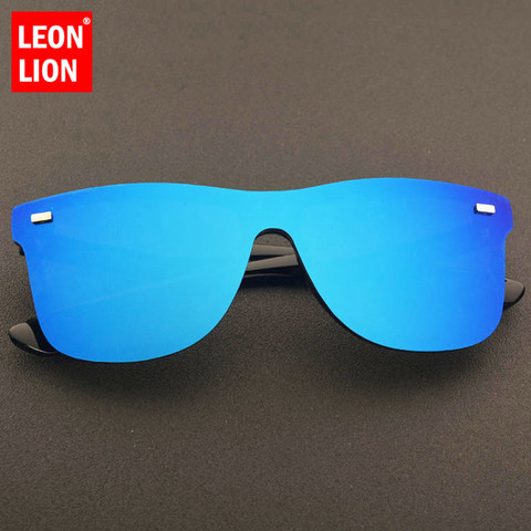 LeonLion Vintage Sunglasses Men 2022 Rimless Square Sunglasses Fashion Sunglasses Brand Woman Luxury Oculos De Sol Feminino ► Photo 1/6