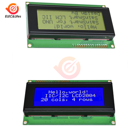 3.3V 5V LCD Board 2004 20*4 LCD Module 20x4 Screen LCD2004 Display LCD Module LCD 2004 HD44780 Character for Arduino ► Photo 1/6