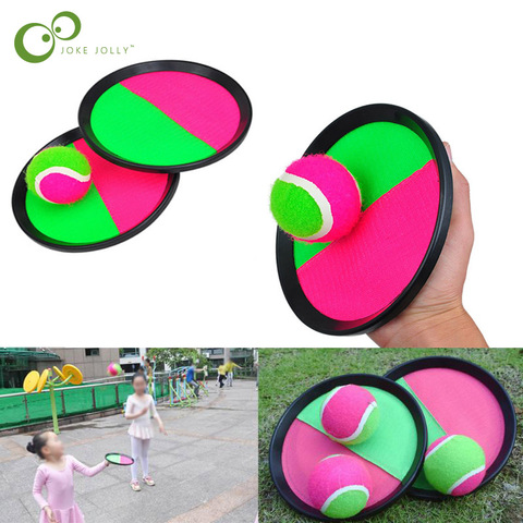 1Set Kids Sucker Sticky Ball Toy Outdoor Sports Catch Ball Game Set Throw And Catch Parent-Child Interactive Outdoor Toys ZXH ► Photo 1/6