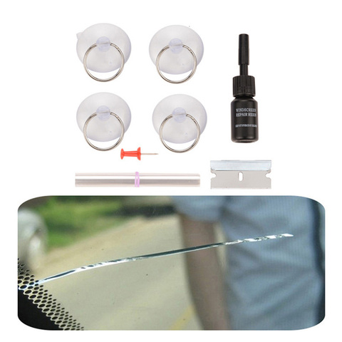 DIY Car Windshield Repair Kit Glass Windscreen Restore Repairing Tools Set Big Chip Crack Repairing Car Auto Kit ► Photo 1/5