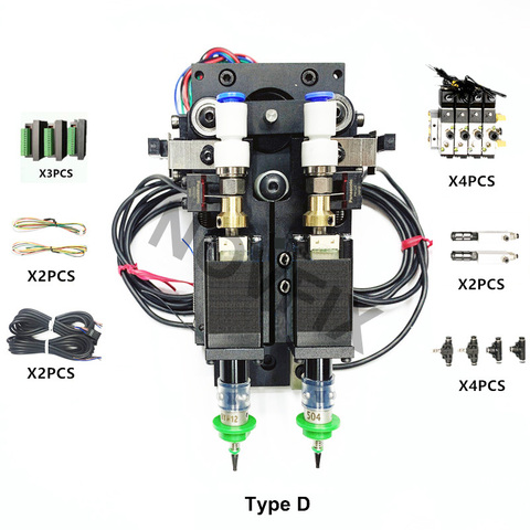 SMT DIY Mounting Head JUKI Stepper Motor Connector Rotary Joint 503 504 Nozzle Nema8 Hollow Shaft Stepper For Pick Place Mount ► Photo 1/6