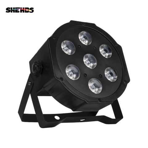 LED Par 7x12W RGBW 4IN1 Lighting Professional For Stage Effec Atmosphere Of Disco DJ Music Party Club Dance Floor ► Photo 1/6