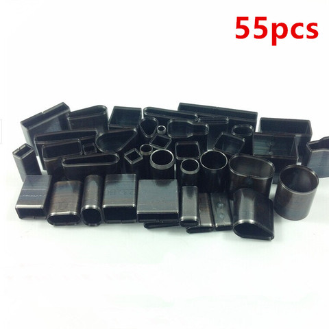 55pcs/set 55 Shape Style Hole Hollow Cutter Punch Metal Cutter Punch Set Handmade Leather Craft DIY Tool for Phone Holster ► Photo 1/3