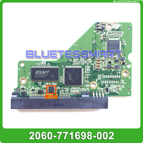 HDD PCB logic board 2060-771698-002 REV A/P1/P2 for WD 3.5 SATA hard drive repair data recovery ► Photo 1/3