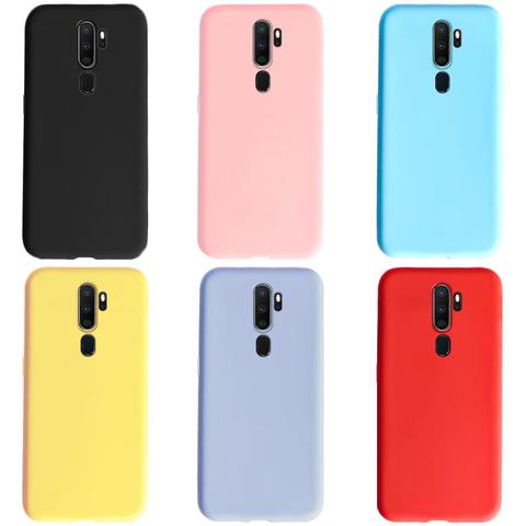 For OPPO A9 2022 Case Soft Silicone Cover Cute Candy Matte Phone Cases For OPPO A5 2022 Case Fundas for OPPO A11X A 9 2022 Coque ► Photo 1/6