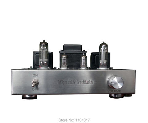 OldBuffalo 6C19 6S19 Tube amplifier HIFI EXQUIS handmade silver wire scoffolding triode lamp amp ► Photo 1/6