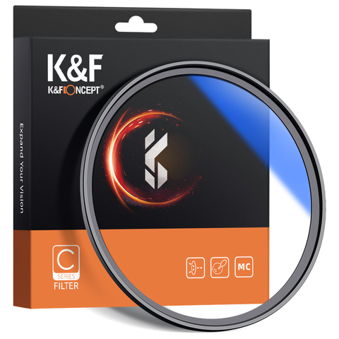 K&F Concept MCUV Filter 37-86mm Ultra Slim Optics Multi Coated Ultraviolet Protection Camera UV Lens Filter ► Photo 1/6