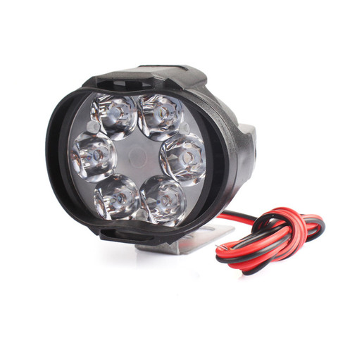 Bostar Motorcycles Led Headlight Lamp Super Bright 900Lm Scooters Fog Spotlight 6500K White Working Spot Light 12-80V #280960 ► Photo 1/6