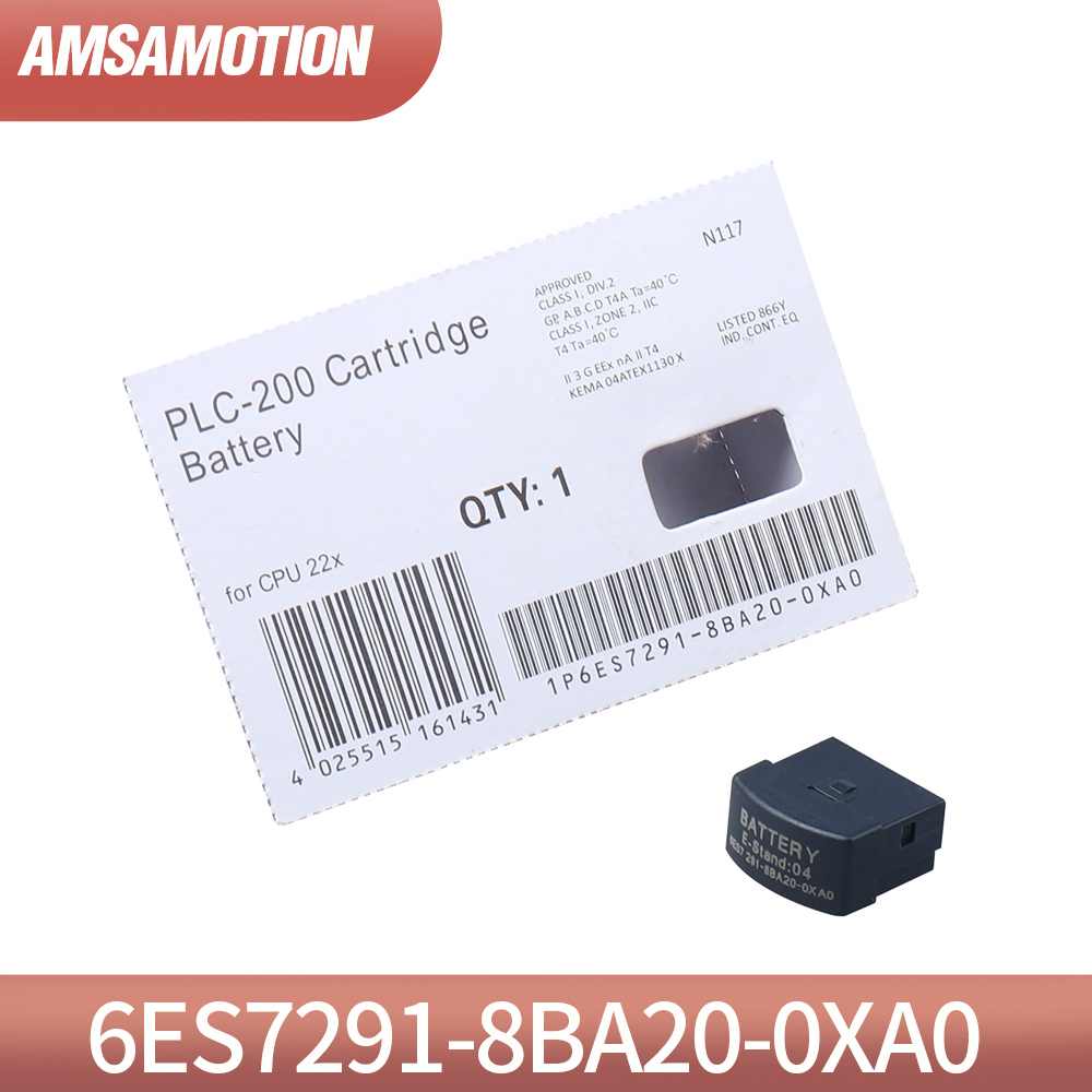 Cartridge Battery for CPU 22X Siemens PLC S7-200 6ES7291-8BA20-0XA0 