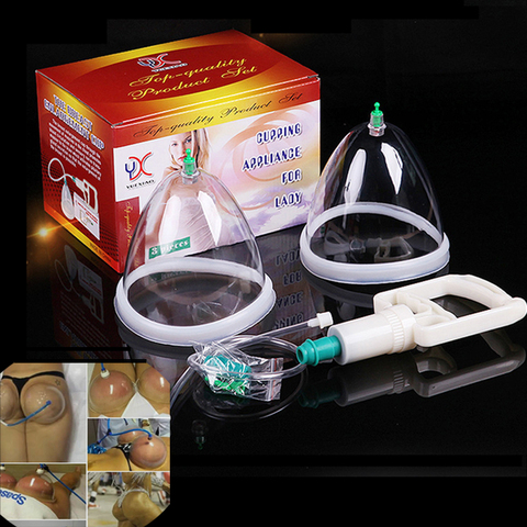 Breast Enhancement Pump Lifting Vacuum Suction Cupping Suction Therapy Device Enhance Buttocks ► Photo 1/6