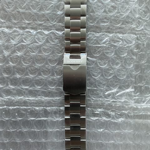 Boderry Newest 316L Steel Metal band - Solid Steel Strap(Only for steel case watches) ► Photo 1/3